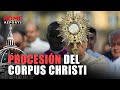 SOLO VÍDEO: León XIV por las calles de Roma en la procesión del Corpus Christi