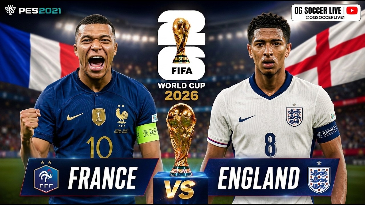 eFootball PES 21 Gameplay | World Cup 2026 Live Simulation