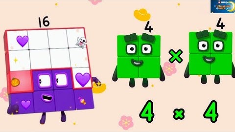 Learn sequence addition and multiplication to make stepsquad 1 to 12 |  learn to count part 2