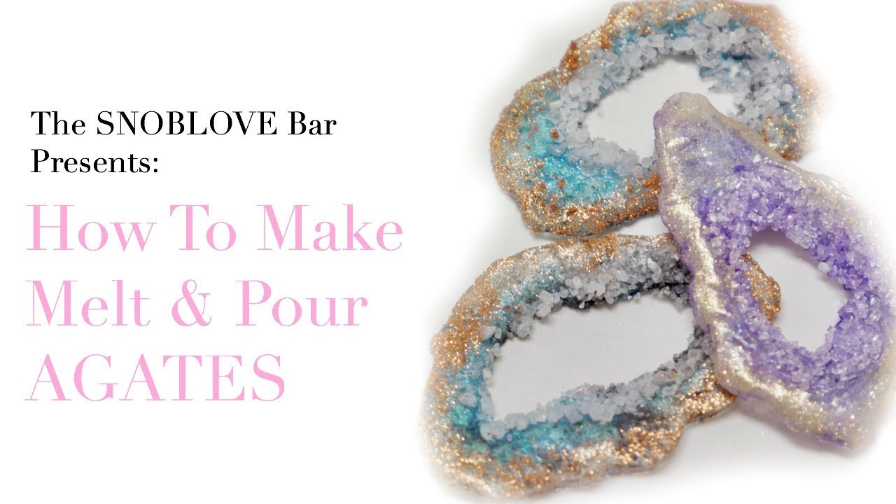 How to make Melt & Pour Soap Agates