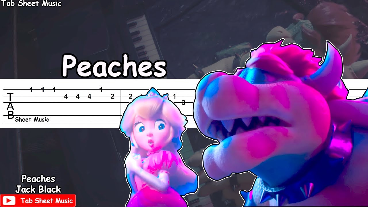 The Super Mario Bros. OST (2023) - Peaches (Jack Black) Sheets by