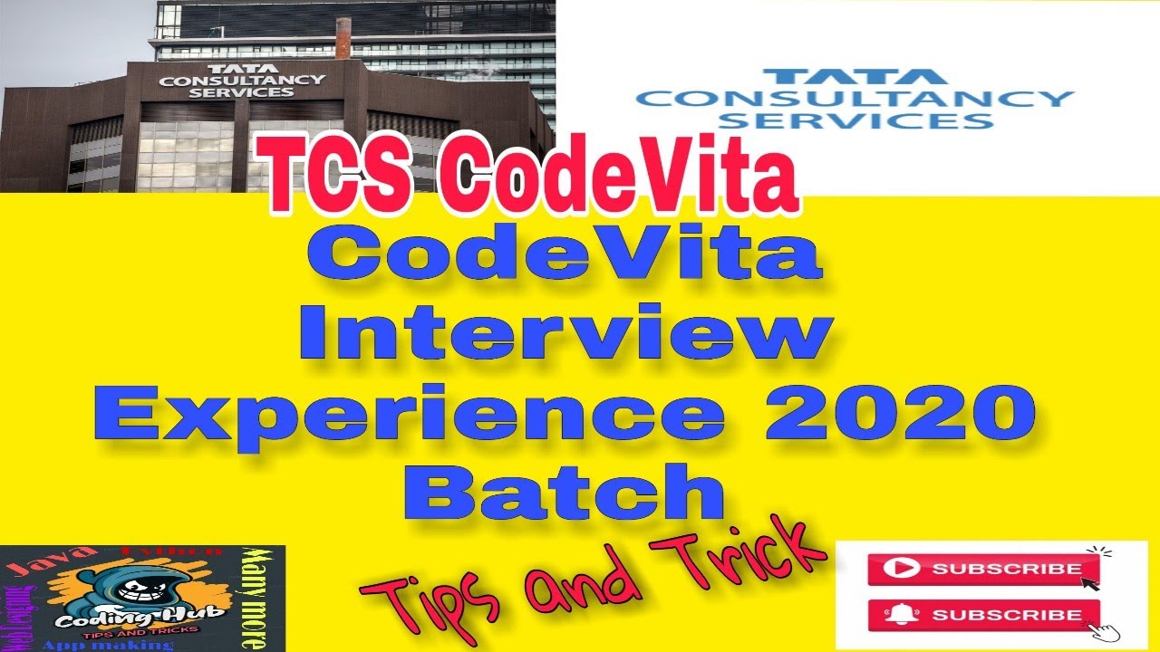 TCS CodeVita Interview Experience |Technical Questions | Managerial Round | Hr  Questions 2020 Batch
