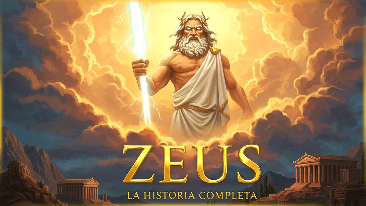 DUERME ESCUCHANDO LA HISTORIA COMPLETA DE ZEUS | DOCUMENTAL ÉPICO PARA RELAJARSE ANTES DE DORMIR
