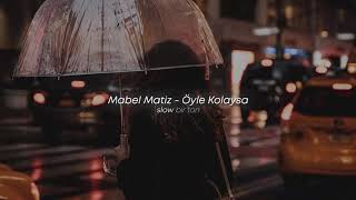 Mabel Matiz - Öyle Kolaysa (Slowed + Reverb) Resimi