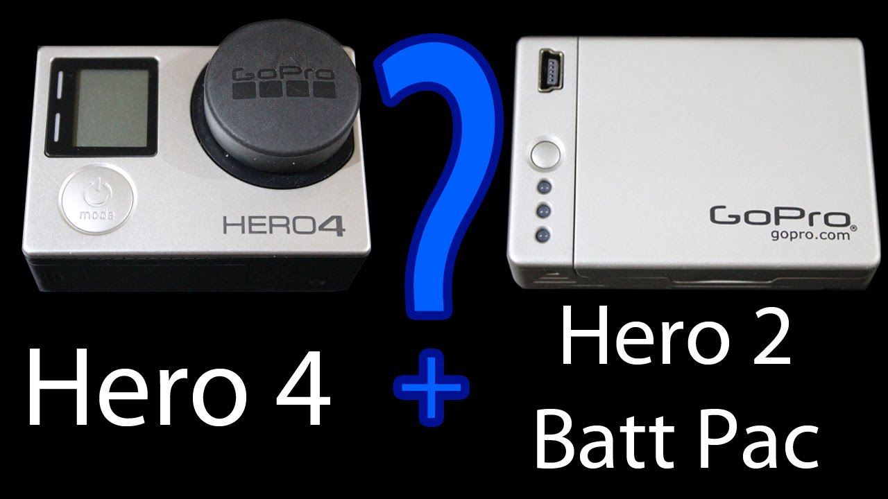 Does The Gopro Hero 4 Work With Hero 2 Battery Bacpac Youtube