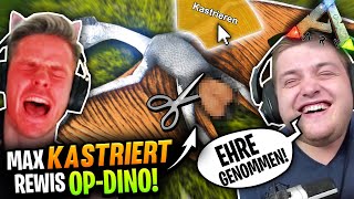 TRYMACS prankt mich KOMPLETT bis ich AUSRASTE! Kastration von MAX in ARK😠😠