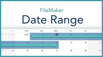FileMaker Date Range Script