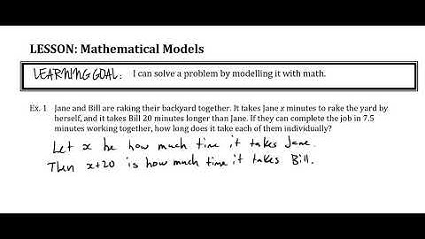 Applications of Rational Functions