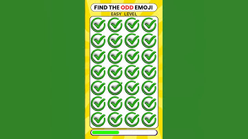 Only Sharp Eyes Can Beat This! Find the Odd One Challenge 🔍🧠