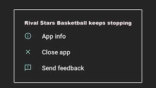 How To Fix Rival Stars Basketball Apps Keeps Stopping Error Problem Solved in Android screenshot 5