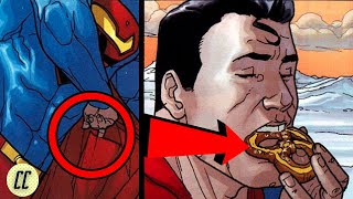 Superman Has A Pocket In His Cape?!?