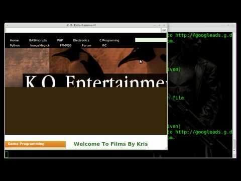 Create A Basic Webbrowser with Python GTK and Webkit Part#3