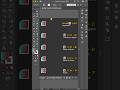 Basic Shortcuts in illustrator! #shorts