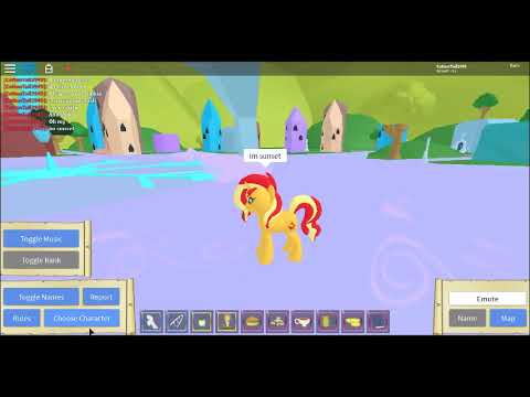 Video Roblox My Little Pony 3d Is Magic - fluttershy plays roblox my little pony