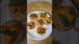 monaco biscuit canapes #food #recipe #shorts #youtube shorts #canapes