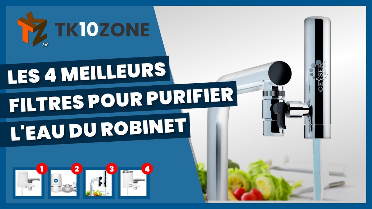 Les 4 meilleurs filtres pour purifier l'eau du YouTube — free download