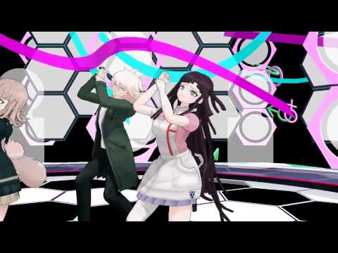【MMD】『彈丸論破2／ダンガンロンパ2』被害妄想携帯女子（笑）