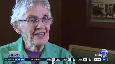 BCH Volunteer Sandy Overton, Denver7 Everyday Hero