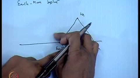 Mod-01 Lec-19 Three Body Problem (Contd...7)