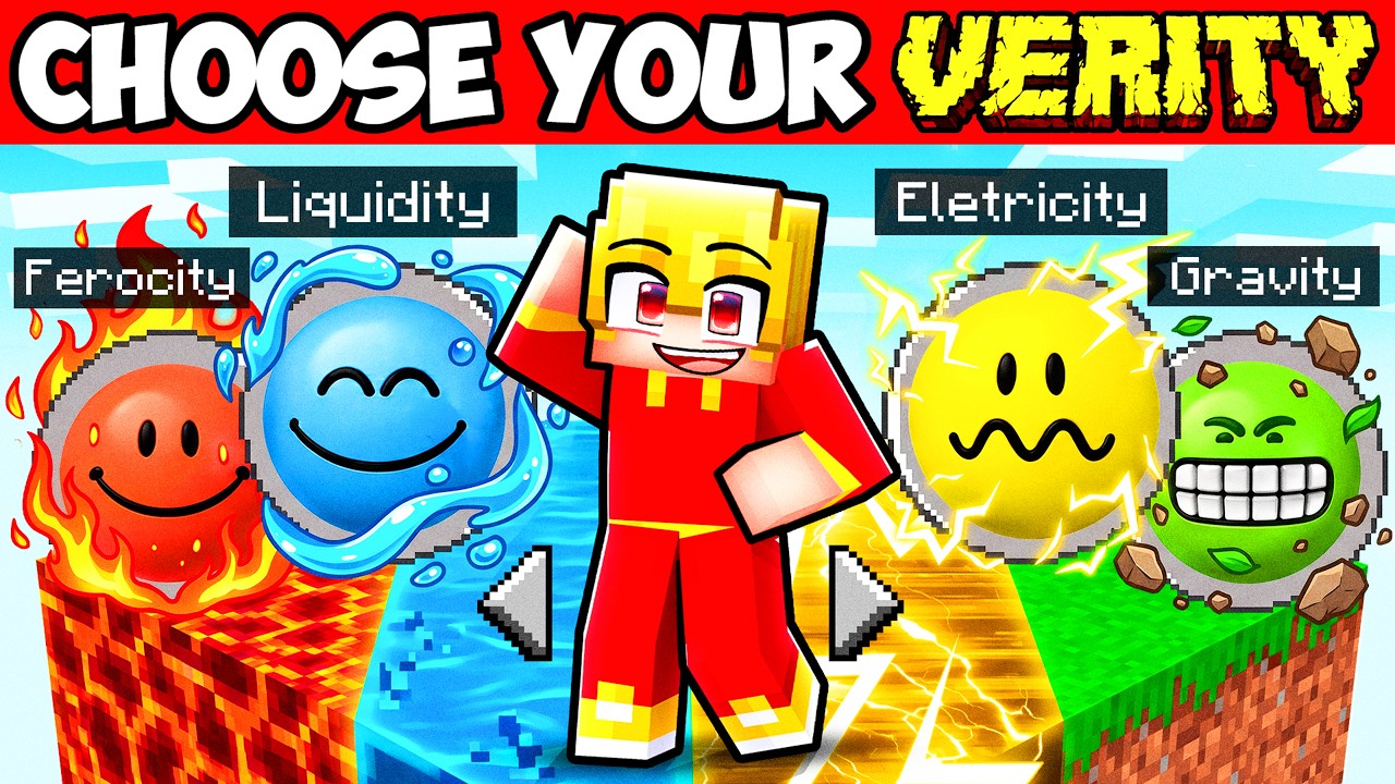 Minecraft, But You Can CHOOSE ELEMENTAL VERITY!