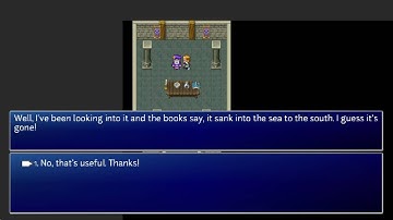 Western style conversation graph in a JRPG engine