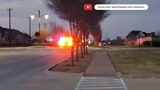 Denton County Esd Engine 514 Responding 