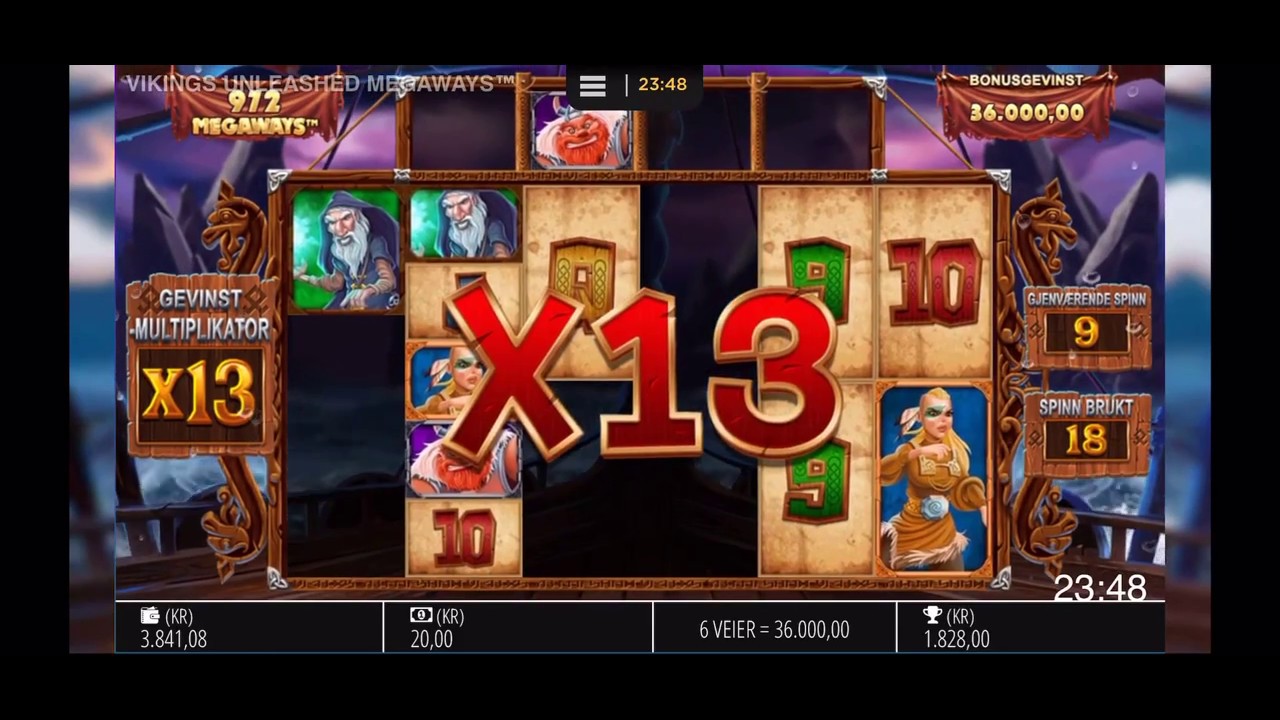 Casino BIG WIN - Vikings unleashed Megaways