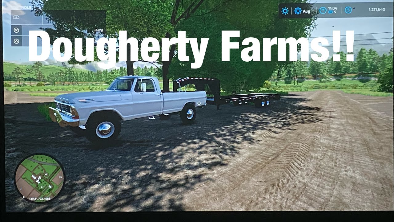 Day 1 of Dougherty Farms!!! | Farming Simulator 2022