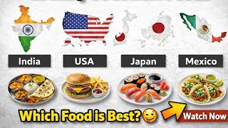 famous foods from different countries 🌍 - world data hub 