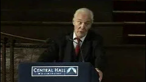 Tony Benn - Defend Freedom of Religion Rally