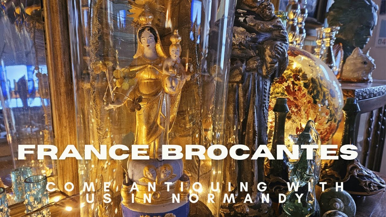 EP 29 Come Antiquing with us in Normandy Thrifting for French Treasure and see what we bought....