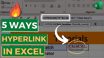 5 Awesome Ways to Insert Hyperlink in Excel | Excel Tricks