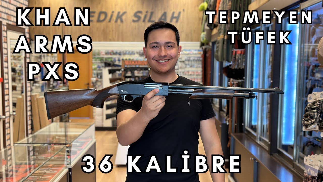 Khan Rms KHAN ARMS PXS 36 KALİBRE POMPALI ! KİBAR ATICILAR İÇİN :) - YouTube