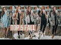 FALL WARDROBE STAPLES! MY TOP 5 PICKS! *Must Haves* | Moriah Robinson