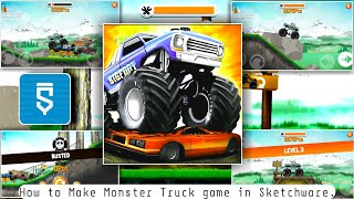 Wow! How To Make Monster Truck Game in Sketchware || With High Graphic . screenshot 5