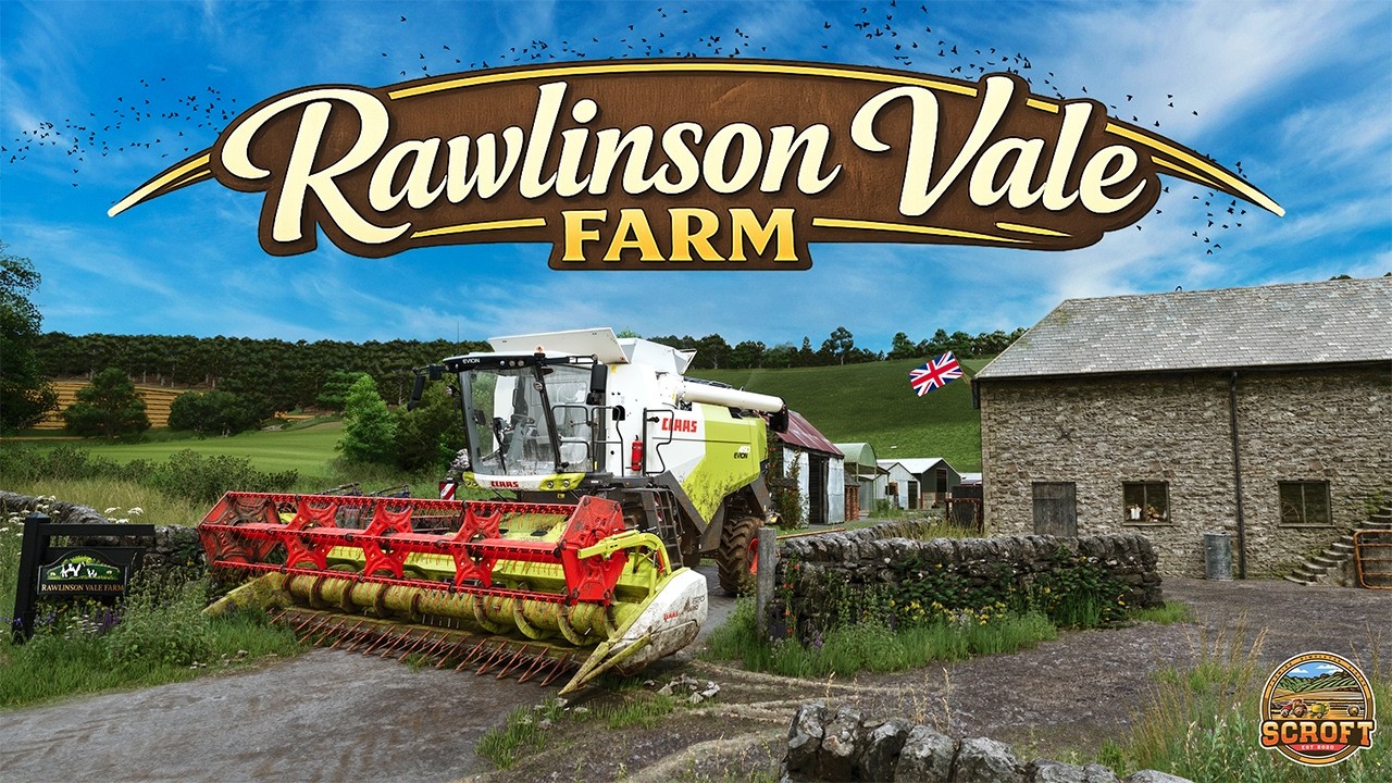 Witcombe Top Notch Crop & Self Repair! | Rawlinson Vale | Witcombe FS25 Ep.22 ...