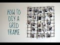 DIY Grid Frame Tutorial | DIY Polaroid Room Decor | Mippyuix