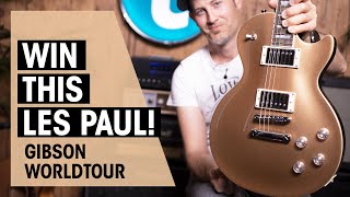 Win a brandnew Epiphone Les Paul Muse Guitar! | Gibson World Tour Giveaway | Thomann