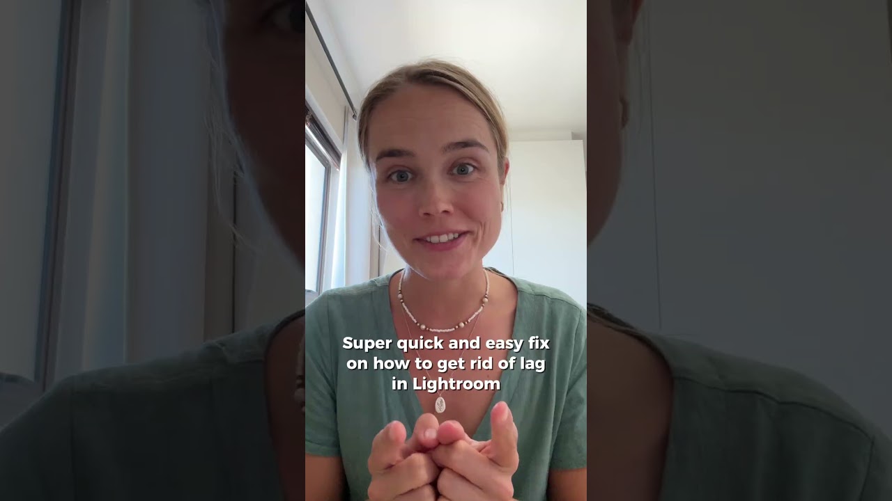Quick and easy tip hoe to make Lightroom faster 💡 