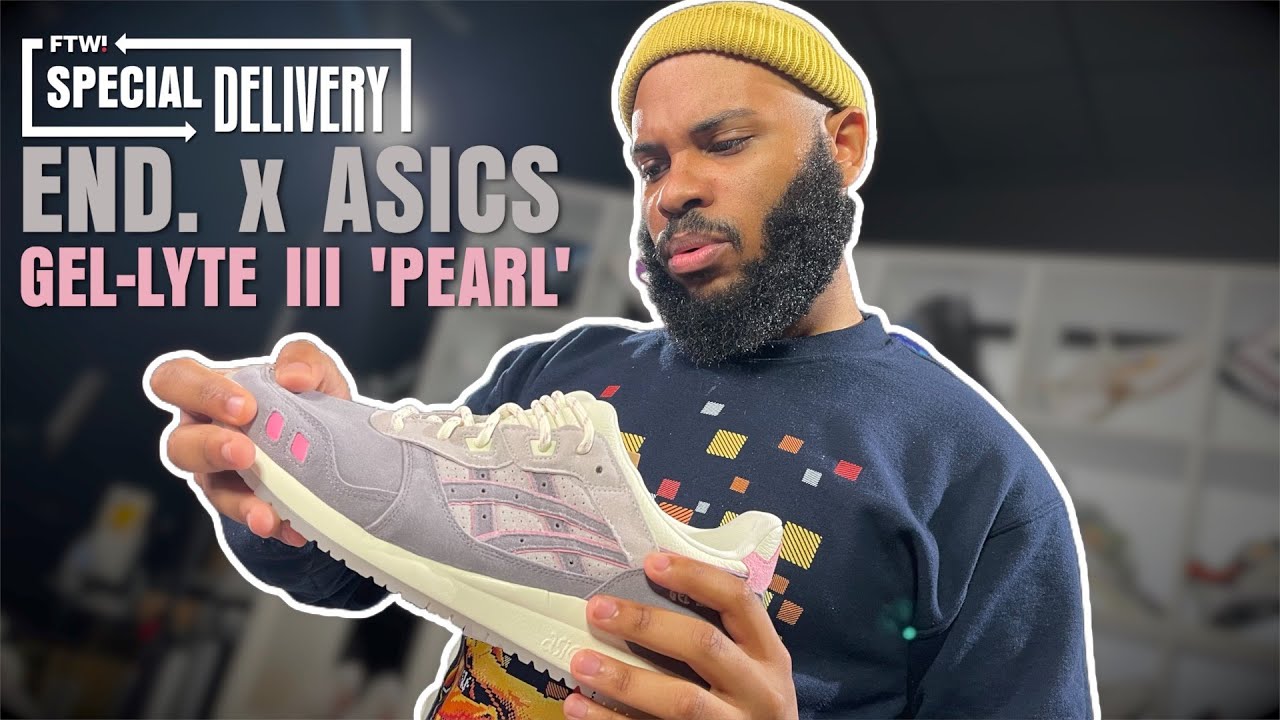 Unboxing the LUXURIOUS Asics and END collaboration: The "Pearl" Gel-Lyte III | Special Delivery -