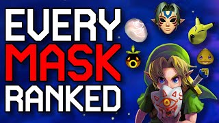 Ranking EVERY Mask in The Legend of Zelda: Majora