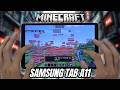 Samsung Galaxy Tab A11 Test Game Minecraft