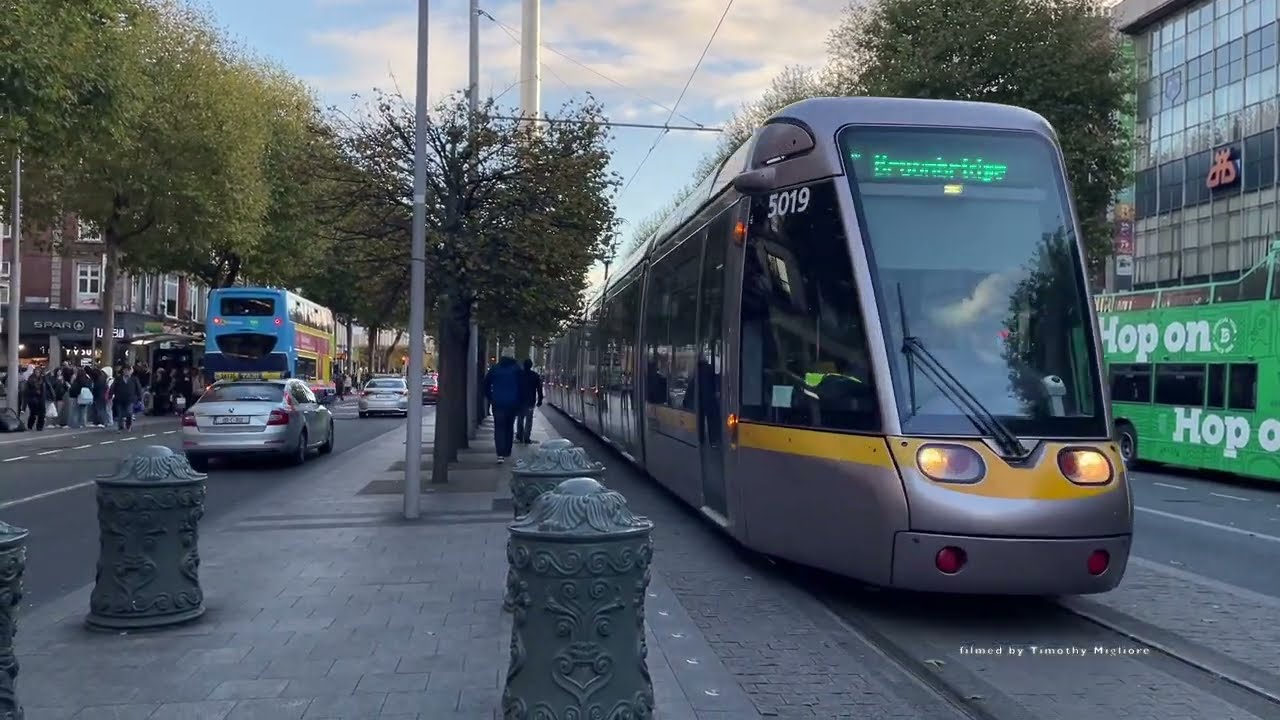 25 Minutes of Luas Lightrail in Dublin, Ireland 2025