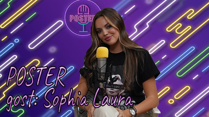 Sophia Šašić: Mislila sam da ću biti pevačica, to je neostvarena želja mog tate! |POSTER| S01E11