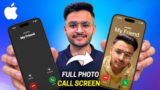 How To Enable Full-Screen Photo For Incoming Calls For Contacts Caller ID On iPhone all iOS