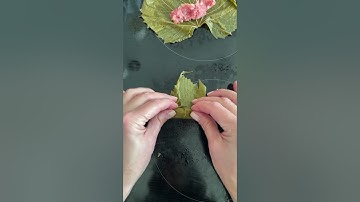 How to roll grape leaves