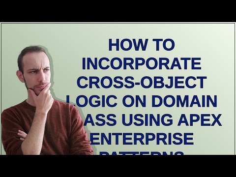How to incorporate cross-object logic on domain class using Apex Enterprise Patterns