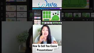 How To Sell You Canva Presentations!canvatutorial #elearning #teachinghacks #onlineeducation