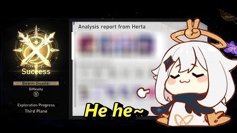 [ HSR ] How did I beat Swarm Disaster Difficulty 5?