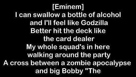 Godzilla- EMINEM ft. J world(offical lyrics) original